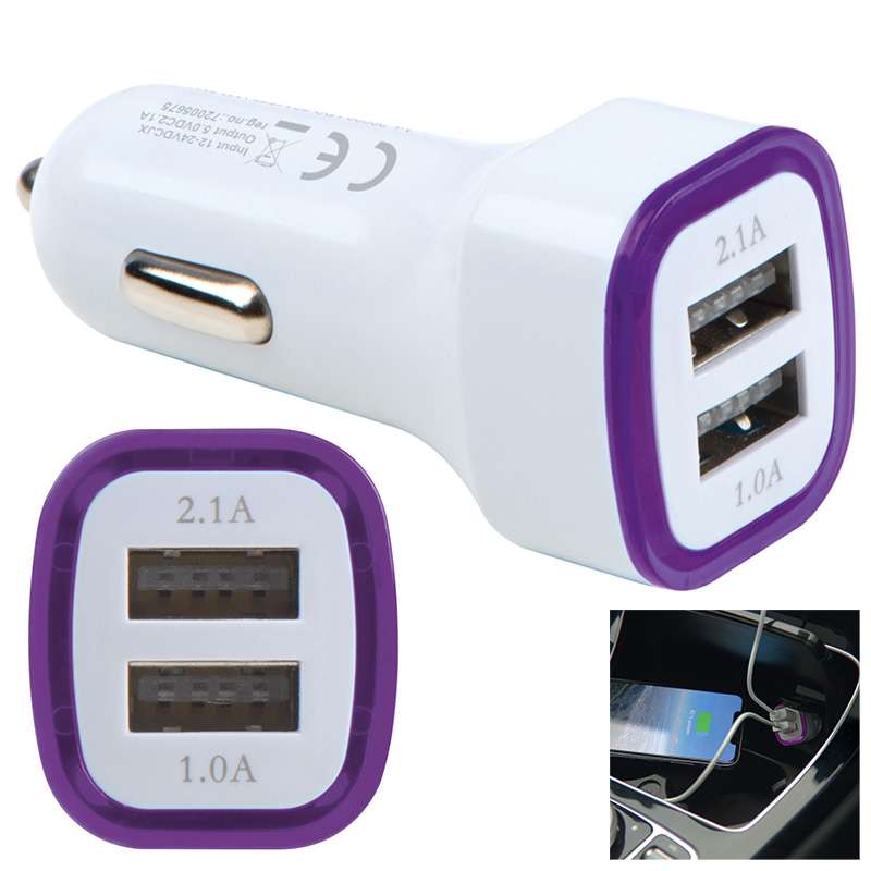 KFZ-USB-Ladeadapter Fruit