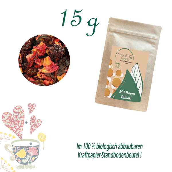 YuboFiT® Früchtetee DIPDOC Waldbeere