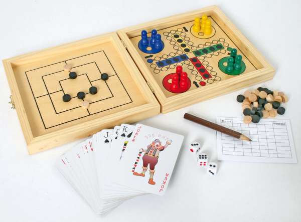 Spielesammlung für die Reise