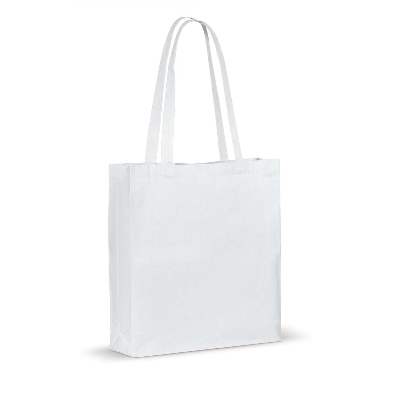Tasche aus recycelter Baumwolle 140g / m² 38 x 10 x 42cm