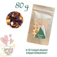 Standbodenbeutel Medium Plus, Kraftpapier, aluminiumfrei, Inhalt 80 g