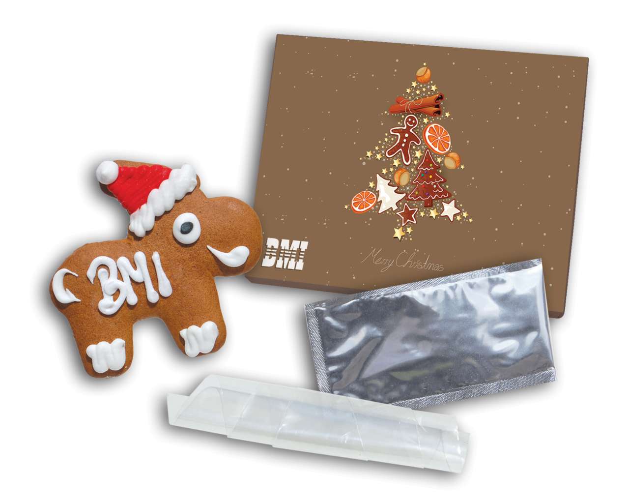 Lebkuchenelch klein Bastelkit