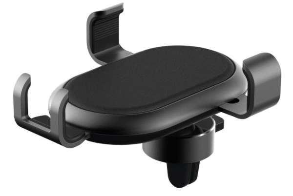 Metmaxx® Wireless Charger "Hold'nGravityCharge" schwarz