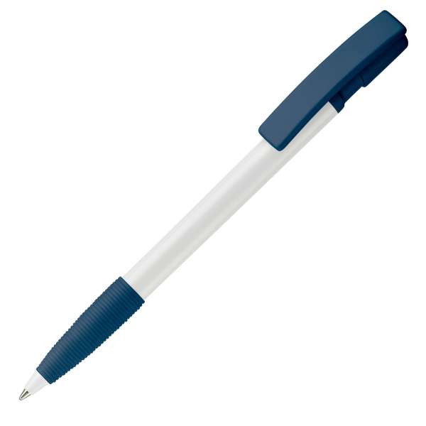 Kugelschreiber Nash Hardcolour mit Gummigriff