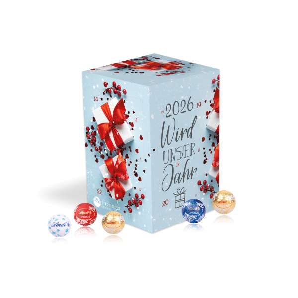 Adventskalender Cube "XL" mit Lindt