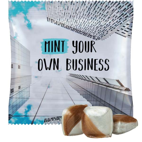 Minz-Ecken Bonbons, ca. 17g, Midi-Tüte