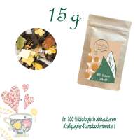 Standbodenbeutel Extra Small, Kraftpapier, Inhalt 15 g