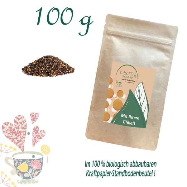 YuboFiT® Schwarzer Tee JAM SESSION