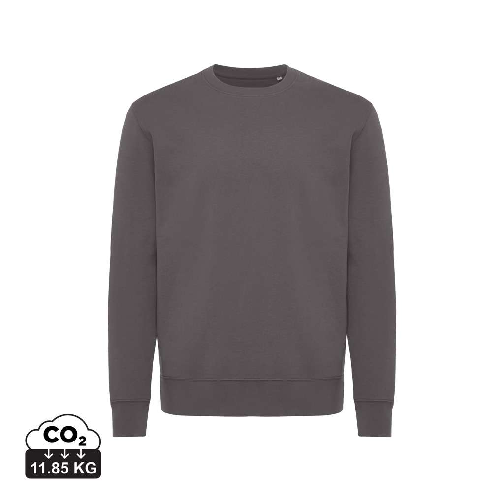 IQONIQ Kruger Relax-Rundhals-Sweater aus recycelt. Baumwolle