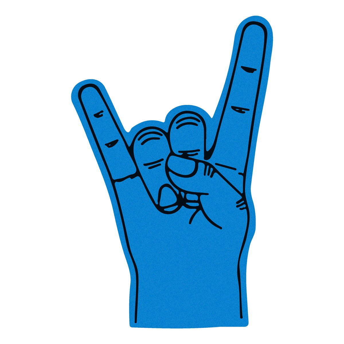 Winkehand aus Schaumstoff ROCKER