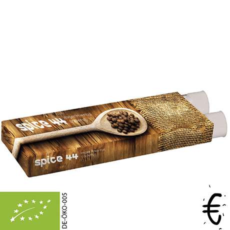 Verschiedene Gewürzmischungen Bio und nicht Bio (Kategorie 1), 16-24g, 2er Set Reagenzglas in Faltsc