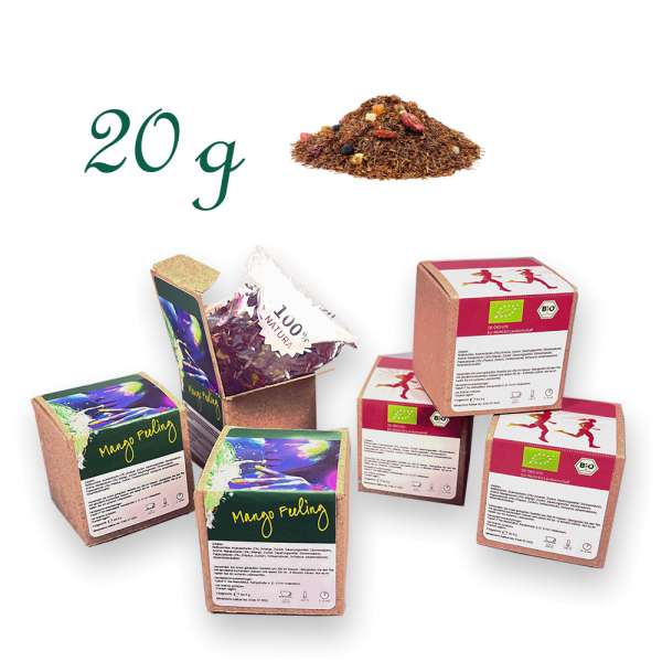 YuboFiT® Rotbuschtee Goji-Cranberry-Granatapfel