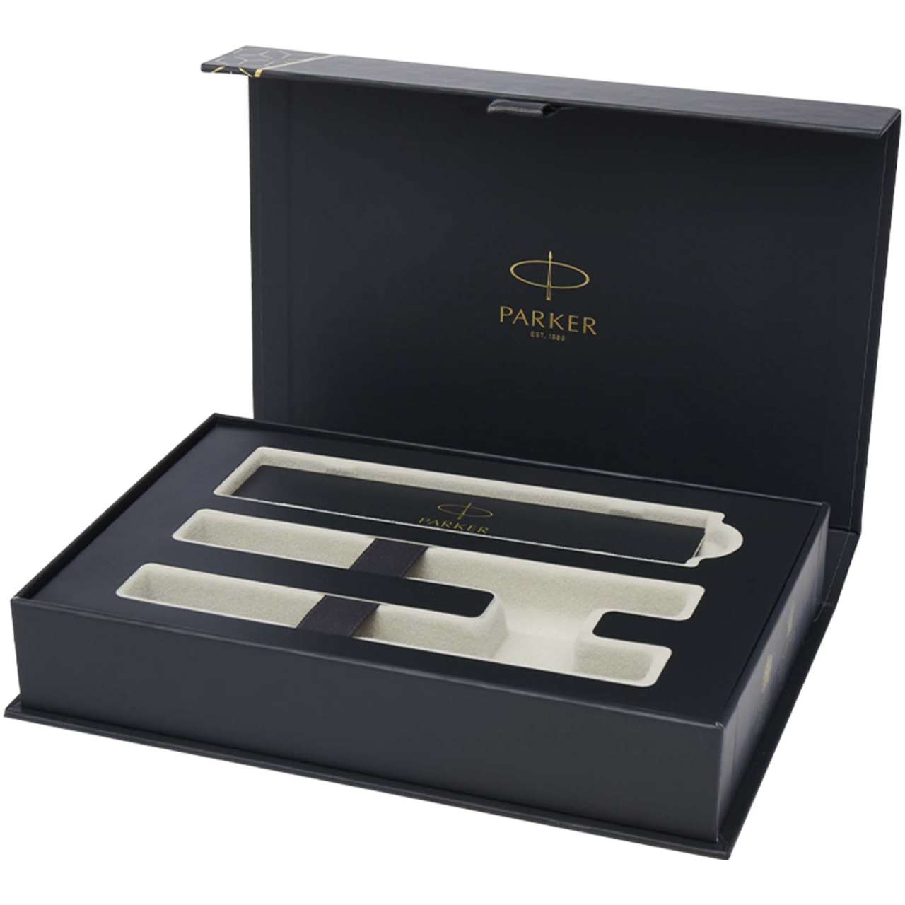 Parker IM Essentials Rollerball und Kugelschreiber Set – silber
