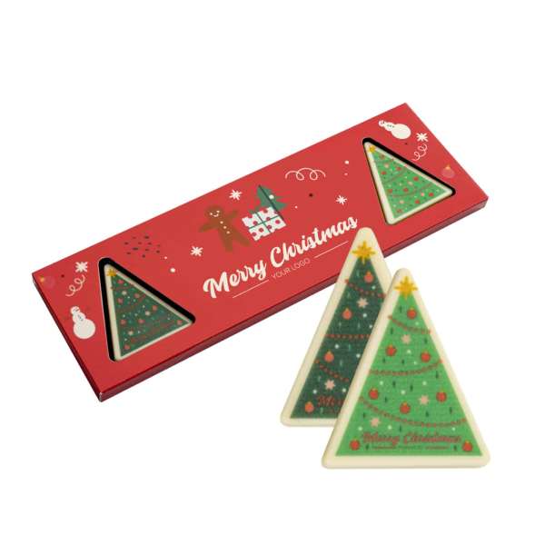 GEFÜLLTE PRALINEN MIT AUFGEDRUCKTEM CHOCO TRIANGLE 4 STK.