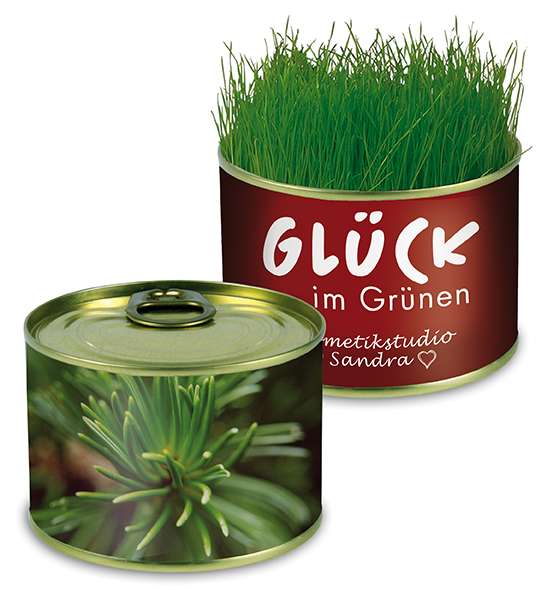 Natur-Konserve mit Samen