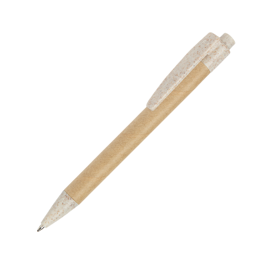 BALTRUM Kugelschreiber Karton / Weizenstroh Peekay