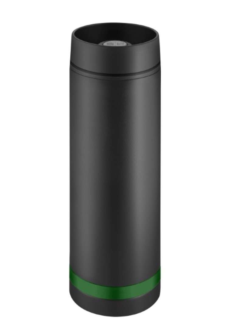 Metmaxx® Thermobecher schwarz / Ring schwarz