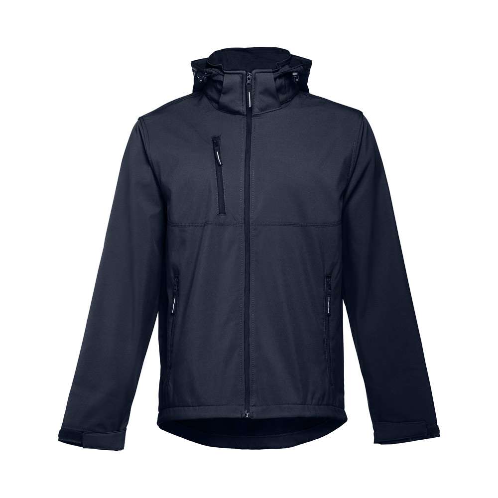 THC ZAGREB Herren-Softshell-Jacke aus Polyester und Elastan