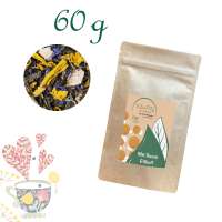 Standbodenbeutel Medium, Kraftpapier, aluminium, Inhalt 60 g