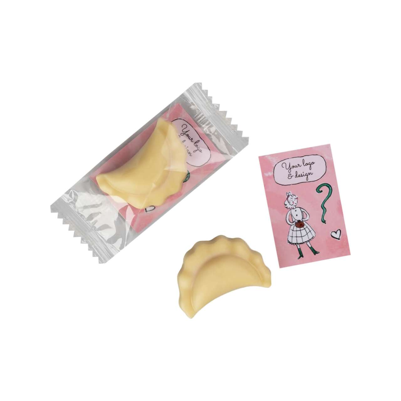 ADVERT CARD - PRALINE SCHOKO-PIROGGE