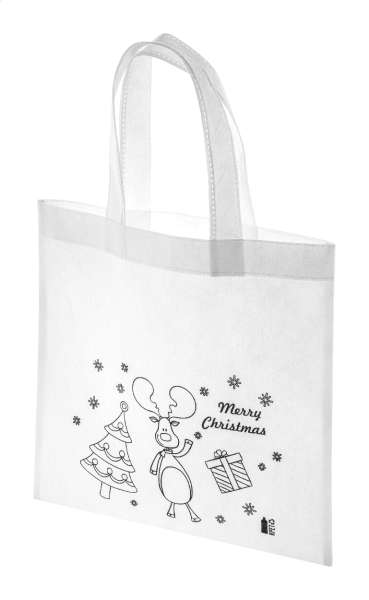 Weihnachtstasche zum Ausmalen Julfar Shop