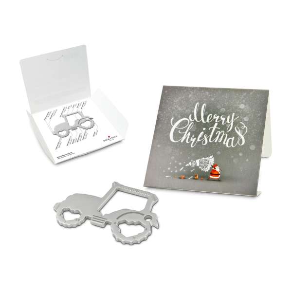 Geschenkartikel: ROMINOX® Key Tool Funktionen) im Motiv-Mäppchen Merry Christmas