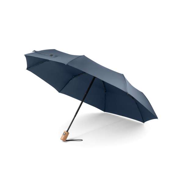 RIVER Faltbarer Regenschirm aus PET (100% rPET) mit automatischer Öffnung und Schließung