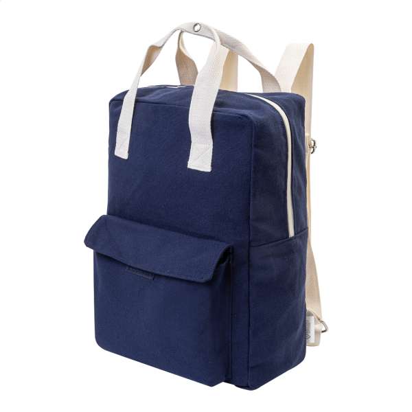 Rucksack aus recyceltem Canvas Rekan Back