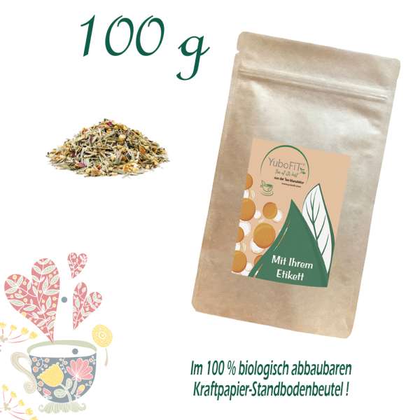 YuboFiT® Kräutertee FRESH INGWER LEMON