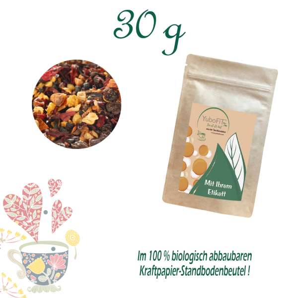 YuboFiT® Früchtetee Weihnachtspunsch