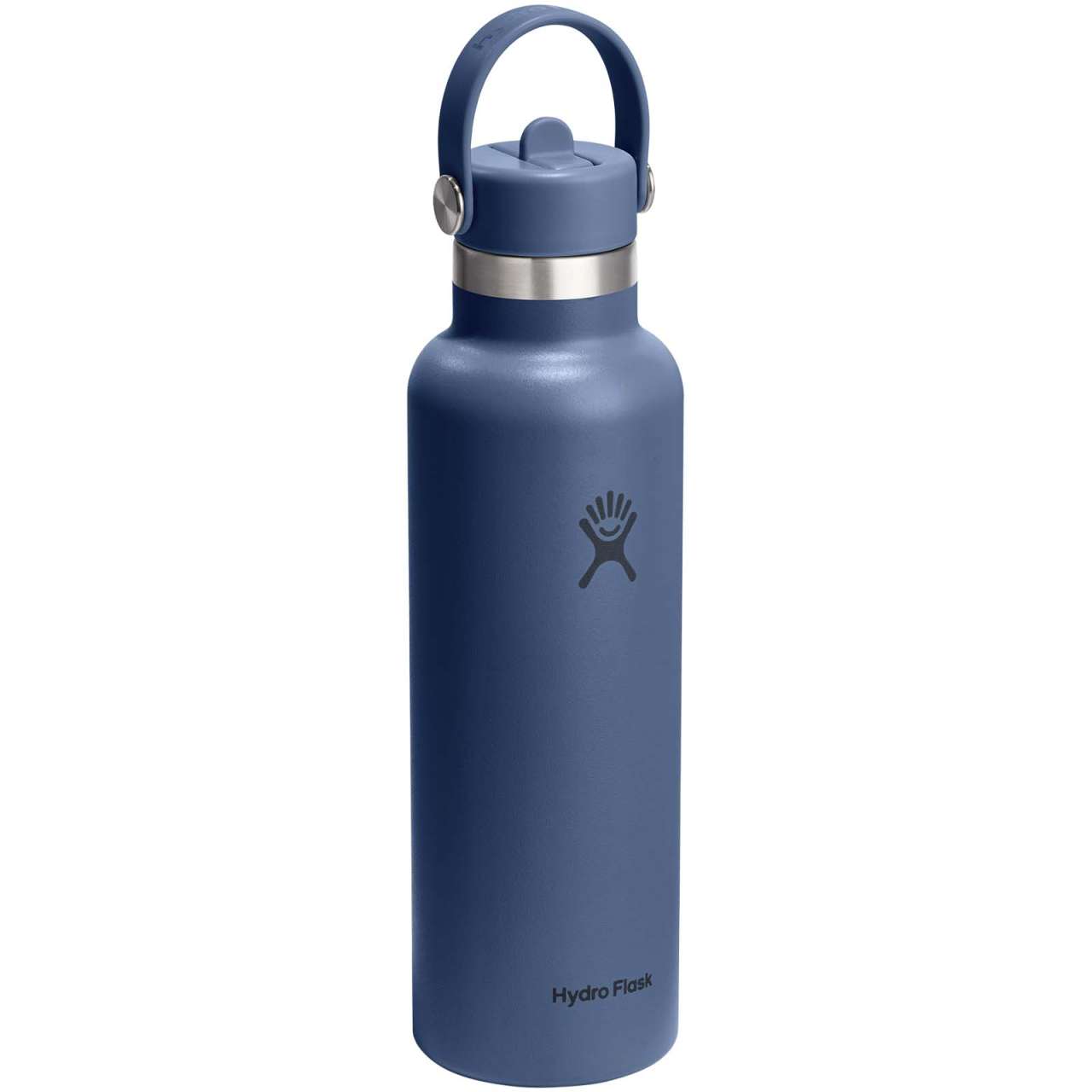 Hydro Flask Standard Mouth 621 ml isolierte Edelstahl Trinkflasche mit Strohhalmverschluss