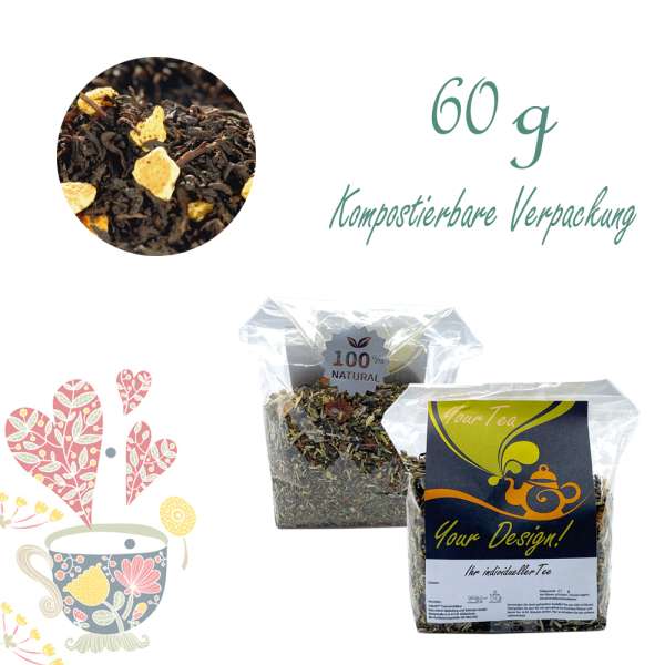 YuboFiT® Schwarzer Tee CARTEL TASK