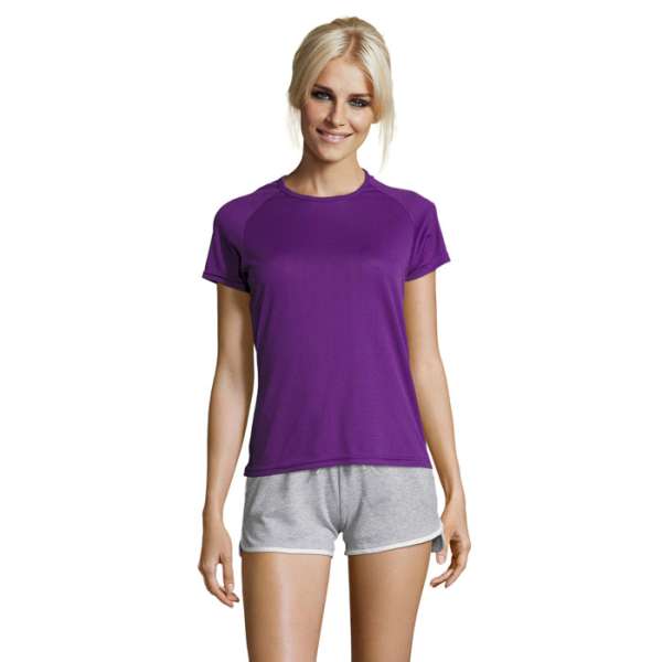SPORTY DAMENT-SHIRT 140g SPORTY WOMEN