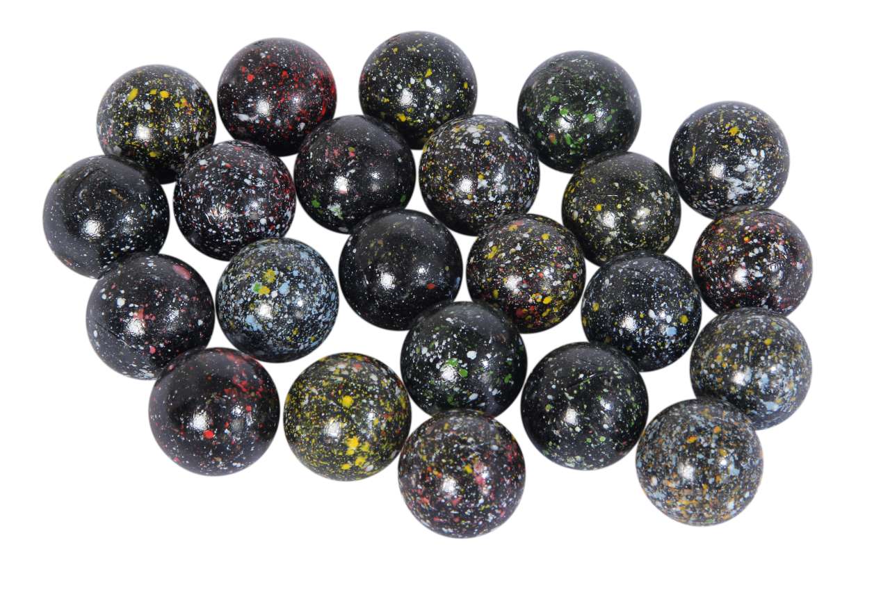 Glasmurmeln Pinto 30mm (ca. 30St.)