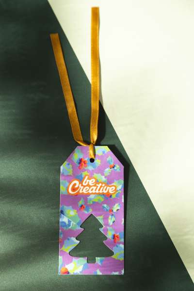 Geschenkanhänger, Stern PrinTag Plus