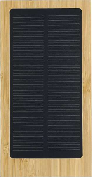 Bambus Solar-Powerbank Elz