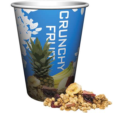 Müsli Knusper Früchte, ca. 50g, Snackbecher Maxi