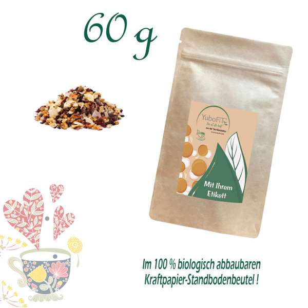 YuboFiT® Früchtetee KARIBISCHE PFEFFERMINZE