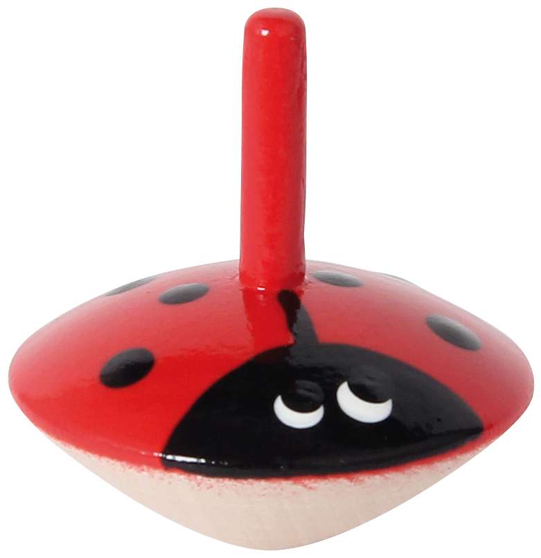 Marienkäfer-Kreisel D3,5cm