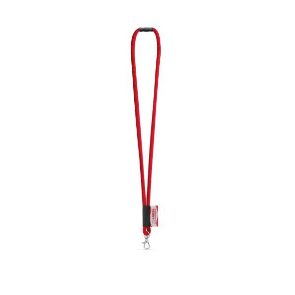 WISBECH SET Lanyard Tube Long (Ø 7 mm) mit 9 mm Schnappkarabiner und Ø 7 mm Sicherheitsverschluss