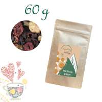 Standbodenbeutel Medium, Kraftpapier, aluminium, Inhalt 60 g