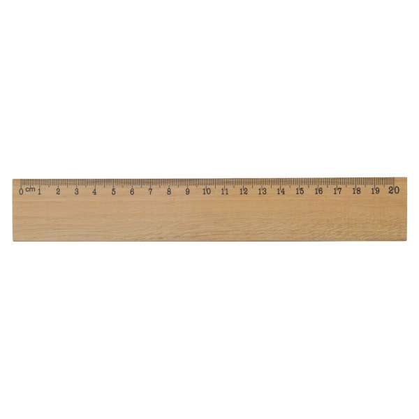 Holzlineal 20cm