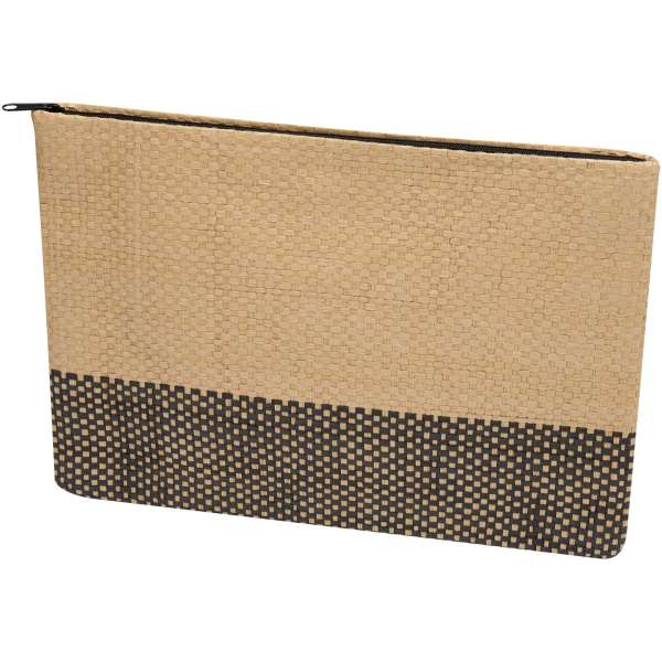 Rhythm-Beutel aus Strohpapier mit Reißverschluss, 3 l