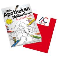 Malbuch mit 2-c Logoeindruck