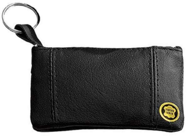 CreativDesign® Schlüsseltasche "Form" schwarz / schwarz