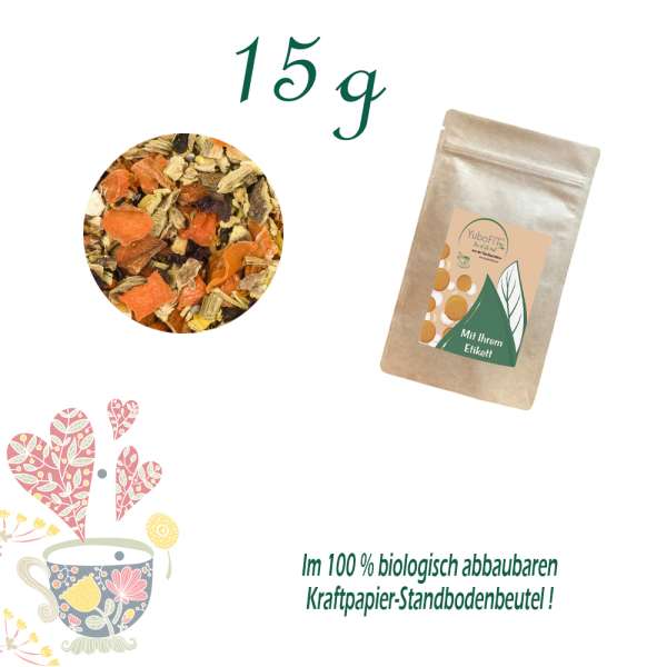 YuboFiT® Bio Drei-Ingwer-Karotte Tee