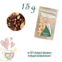 Standbodenbeutel Extra Small, Kraftpapier, Inhalt 15 g