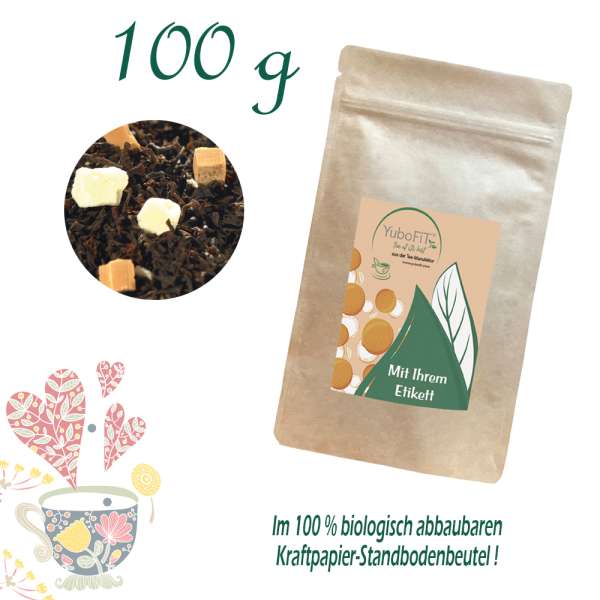 YuboFiT® Schwarzer Tee MILKY GALAXY