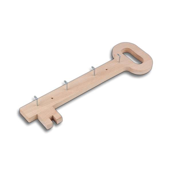 Schlüsselhalter aus Holz 32 cm