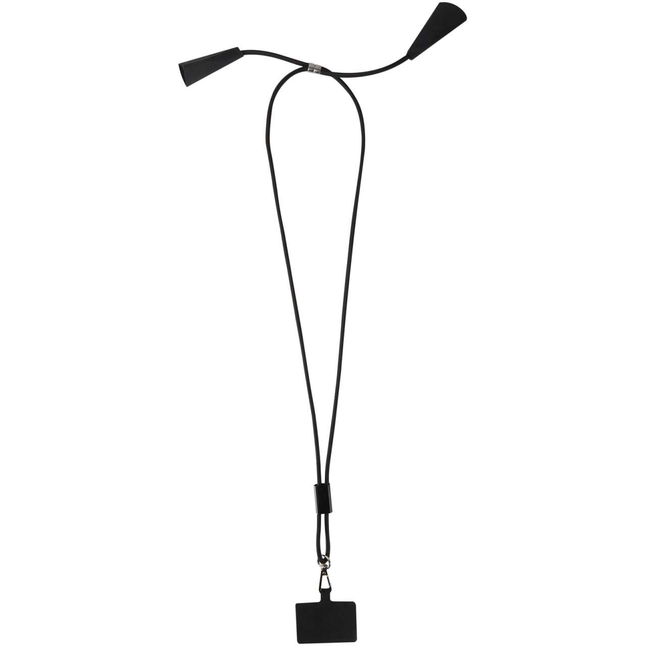 Funi 5 in 1 Lanyard Kabel aus recyceltem Kunststoff für Smartphones mit integrierter Datensynchronis